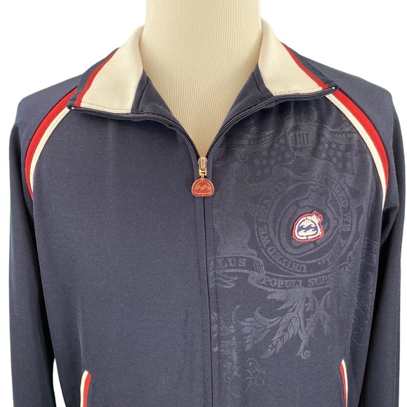 Billabong Navy Zip Up Track Jacket - Picture 2 of 16